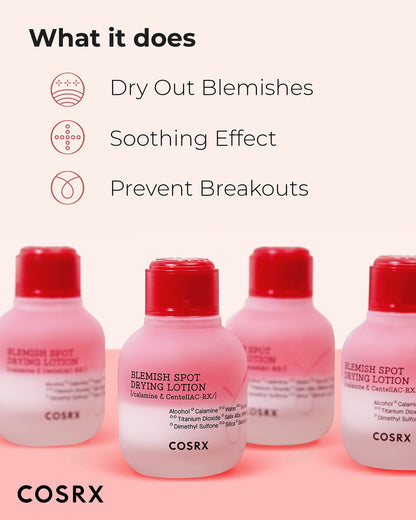 COSRX Acne Blemish Spot Drying Lotion 1.01 fl oz / 30 ml – Targeted Spot Treatment for Blemishes
