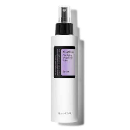 COSRX AHA/BHA Treatment Toner – Gentle Exfoliating Mist for Pores & Texture (5.07 fl oz / 150 ml)