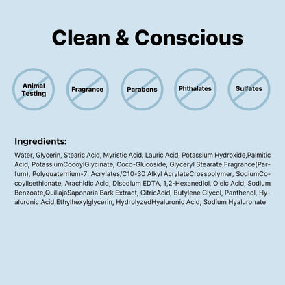 COSRX Hydrium Triple Hyaluronic Moisturizing Cleanser - Daily Hydration & Gentle Cleansing (150 ml)