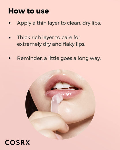 COSRX Lip Care Balm – Overnight Lip Moisturizer with Ceramide and Shea Butter