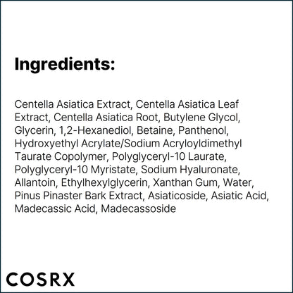 COSRX Pure Fit Cica Serum – 1 fl oz / 30 ml | Soothing Centella Asiatica, Calming & Protective