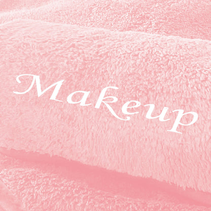 Cosy Family 10-Pack Makeup Remover Cloths | Soft Microfiber 12x12 in (Pink)
