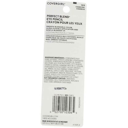 CoverGirl 10306 105chrcl Charcoal Perfect Blend Eyeliner Pencil