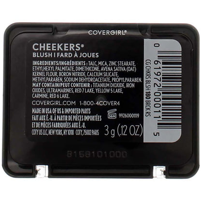 CoverGirl Cheekers Blush Brick Rose 2-Pack – Natural Glow
