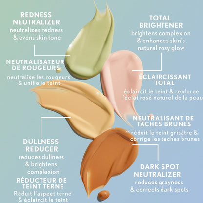 CoverGirl Clean Fresh Color Correcting Serum – Moisturizer & Primer, Vegan Skincare, Shade 100 Fair, 30ml