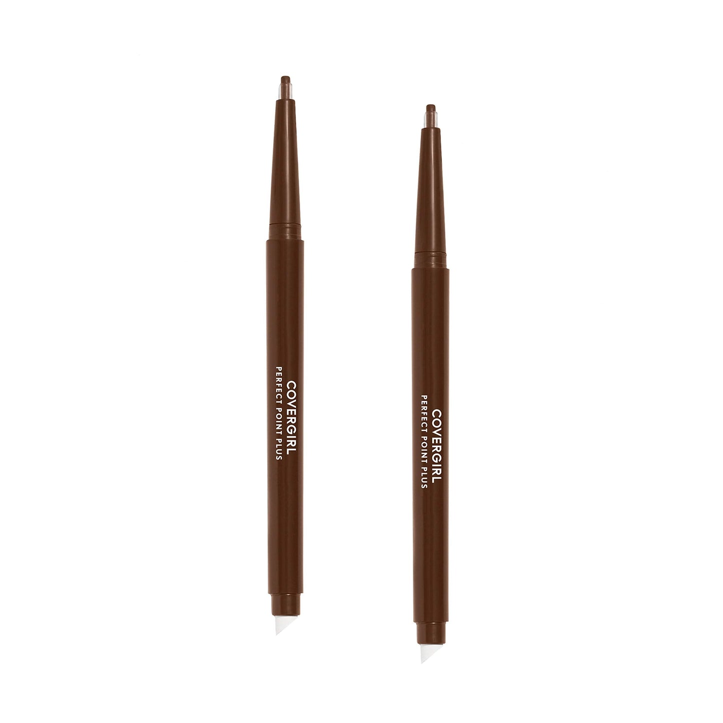 COVERGIRL Perfect Point Plus Eyeliner Pencil Espresso – Dual Pack, Self-Sharpening, Long-Lasting Definition