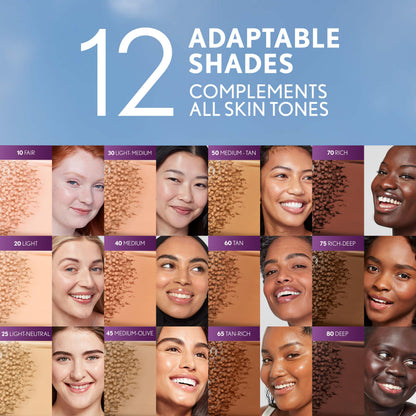 CoverGirl Simply Ageless Essence Foundation 45 Medium-Olive – Hydrating Skincare Makeup Hybrid