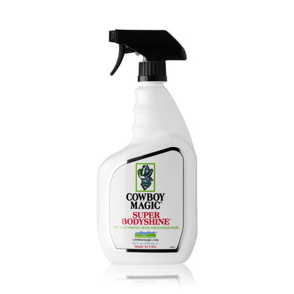 Cowboy Magic 32 fl oz Super Body Shine Spray Detangler — No Water Needed