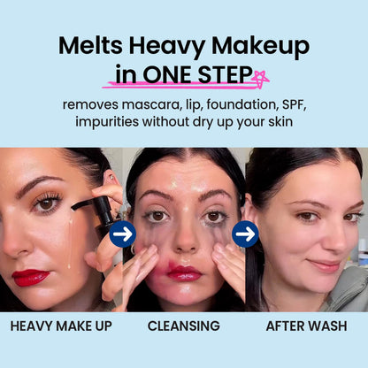 Coxir Ultra Hyaluronic Acid Cleansing Oil – Hydrating Makeup Remover, Korean Skincare