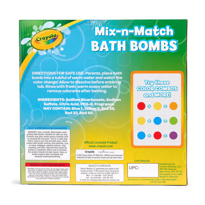 Crayola Color-Twist Bath Bombs 25 Deluxe Pack – Color-Changing Non-Toxic Bath Fizzies