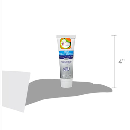 Equate 2-Pack 10% Benzoyl Peroxide Acne Gel | Fast Acting, Dermatologist Tested - Create and Bundle