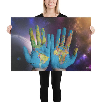 Created By God's Own Hands - Canvas Print