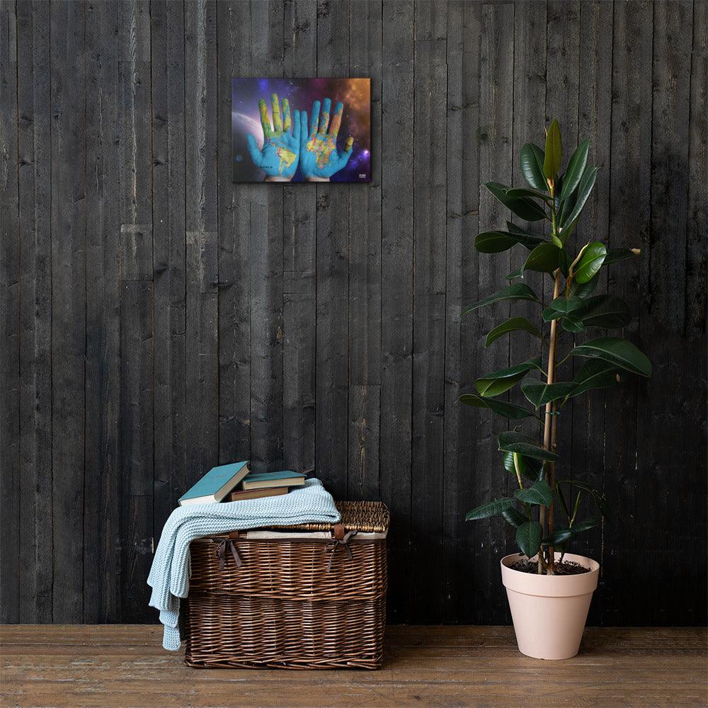 Created By God's Own Hands - Canvas Print