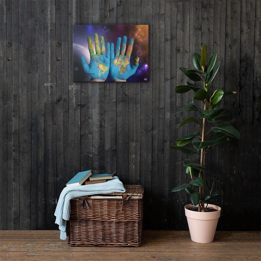 Created By God's Own Hands - Canvas Print