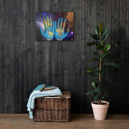 Created By God's Own Hands - Canvas Print