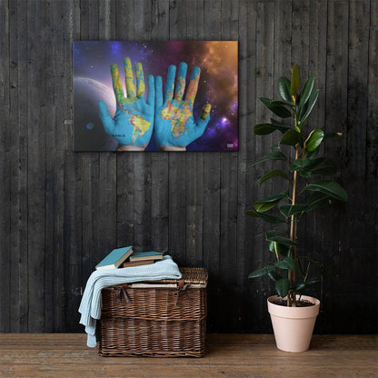 Created By God's Own Hands - Canvas Print