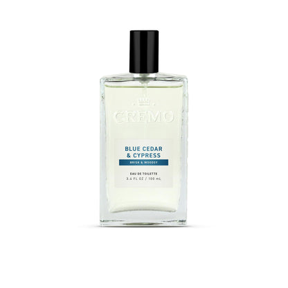 Cremo Cologne for Men - Blue Cedar & Cypress | Woodsy Scent