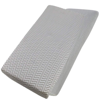 Crib Jersey Fitted Sheets 100% Cotton 40x90cm - Pack Of 2 - Fits All Models