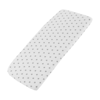 Crib Jersey Fitted Sheets 100% Cotton 40x90cm - Pack Of 2 - Fits All Models