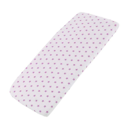 Crib Jersey Fitted Sheets 100% Cotton 40x90cm - Pack Of 4 - Fits All Models