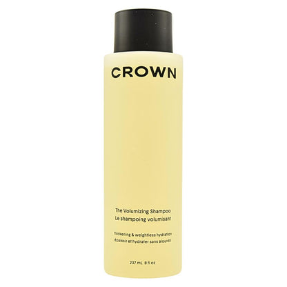 CROWN AFFAIR Volumizing Shampoo 8oz – Lightweight Gel Cleanser for Oily, Flat Hair