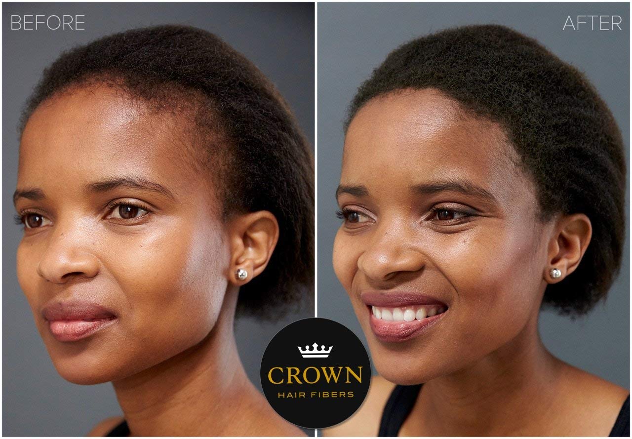 CROWN Hair Building Fibers (28g) – Instant Thick Look, 13 Shades | CROWN TWENTY1