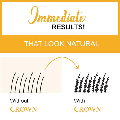 CROWN Hair Building Fibers (28g) – Instant Thinning Hair Concealment, 13 Shades