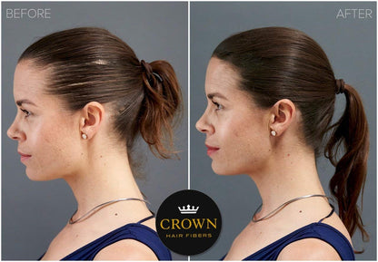 CROWN Hair Building Fibers (28g) – Instant Thick Look, 13 Shades | CROWN TWENTY1