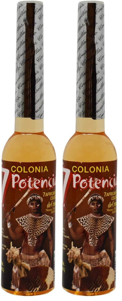 Crusellas 7 African Powers Cologne – 7 fl oz Pack of 2
