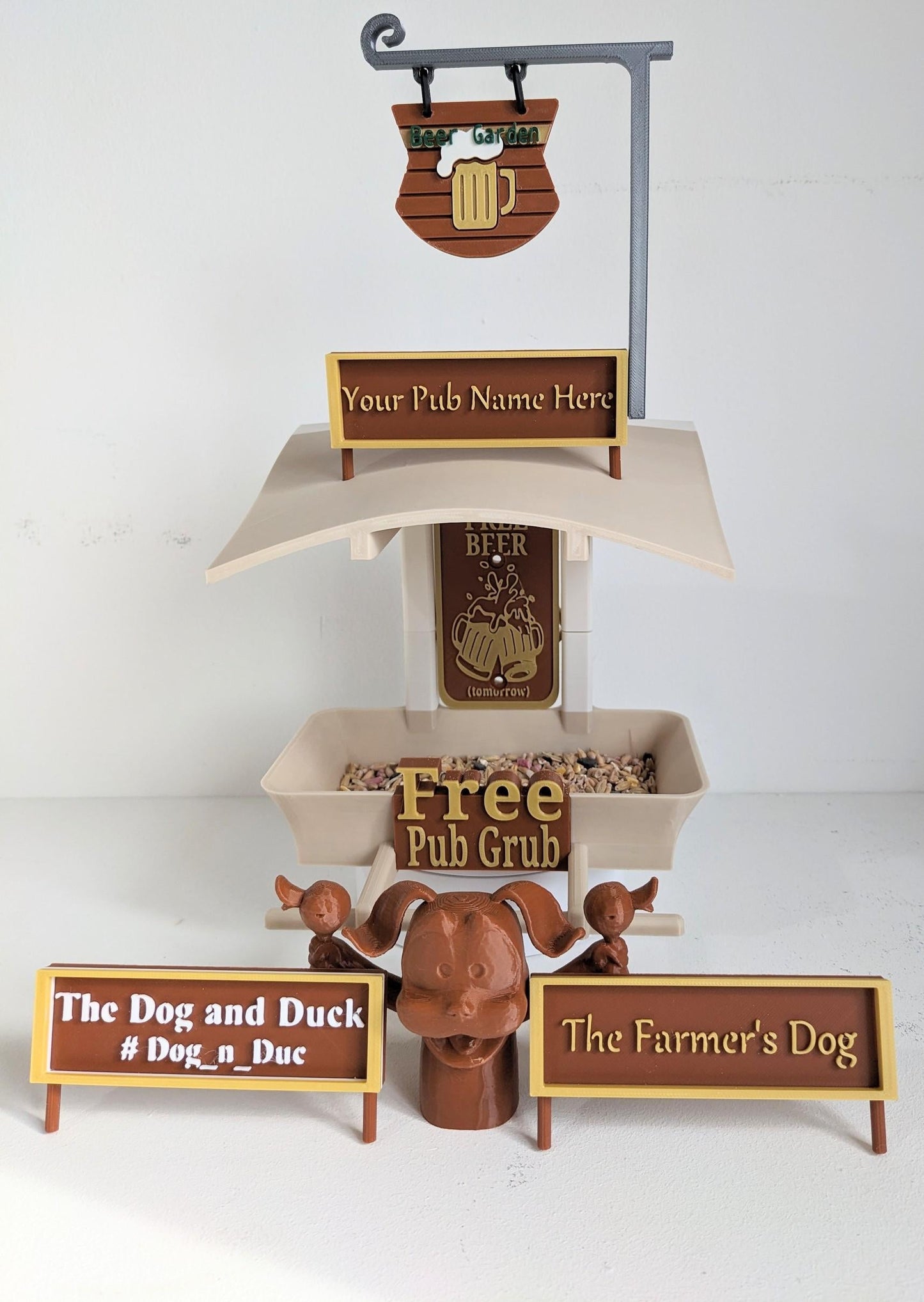 Crystal Palace Bird Feeder, The Eagles Nest, Selhurst feeding station . Garden seed table, Gift for Palace football club Fans