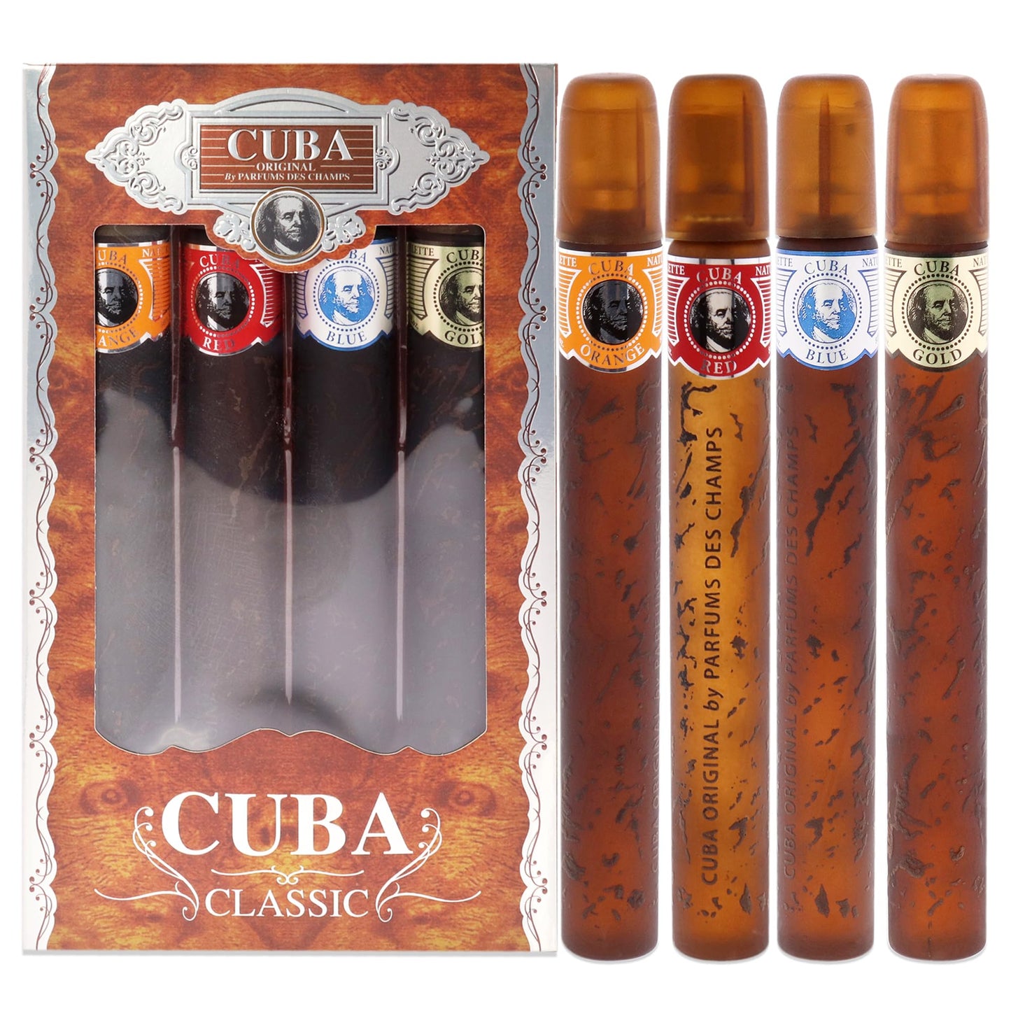 Cuba By Cuba for Men Gift Set – 4 Count | Eau de Toilette