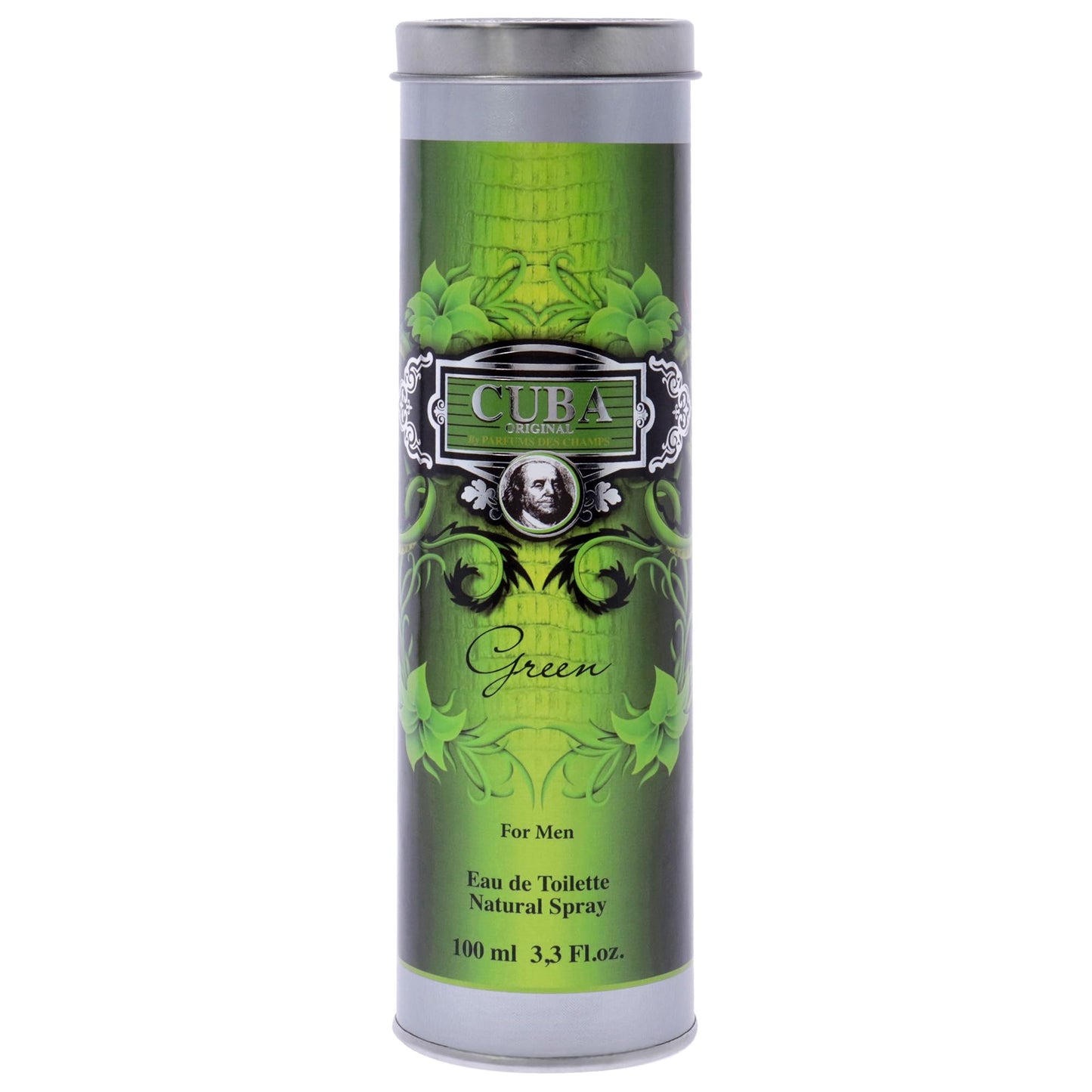 Cuba Green for Men by Cuba – 3.3 oz EDT Spray