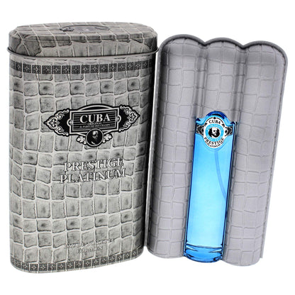 Cuba Original by Parfums Des Champs Prestige Platinum – 3 oz EDT for Men