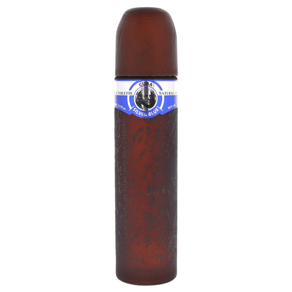 Cuba Silver Blue Eau de Toilette for Men – 3.3 oz EDT Spray | Woody Floral Musk