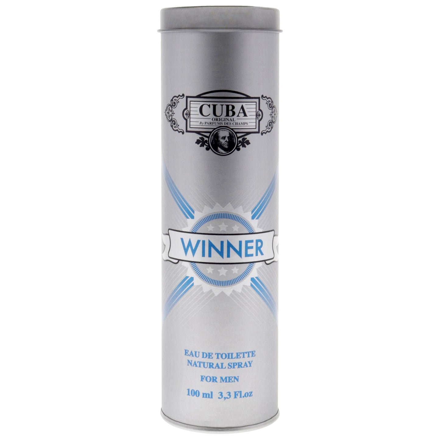 Cuba Winner Eau de Toilette for Men | 3.3 oz / 100 ml