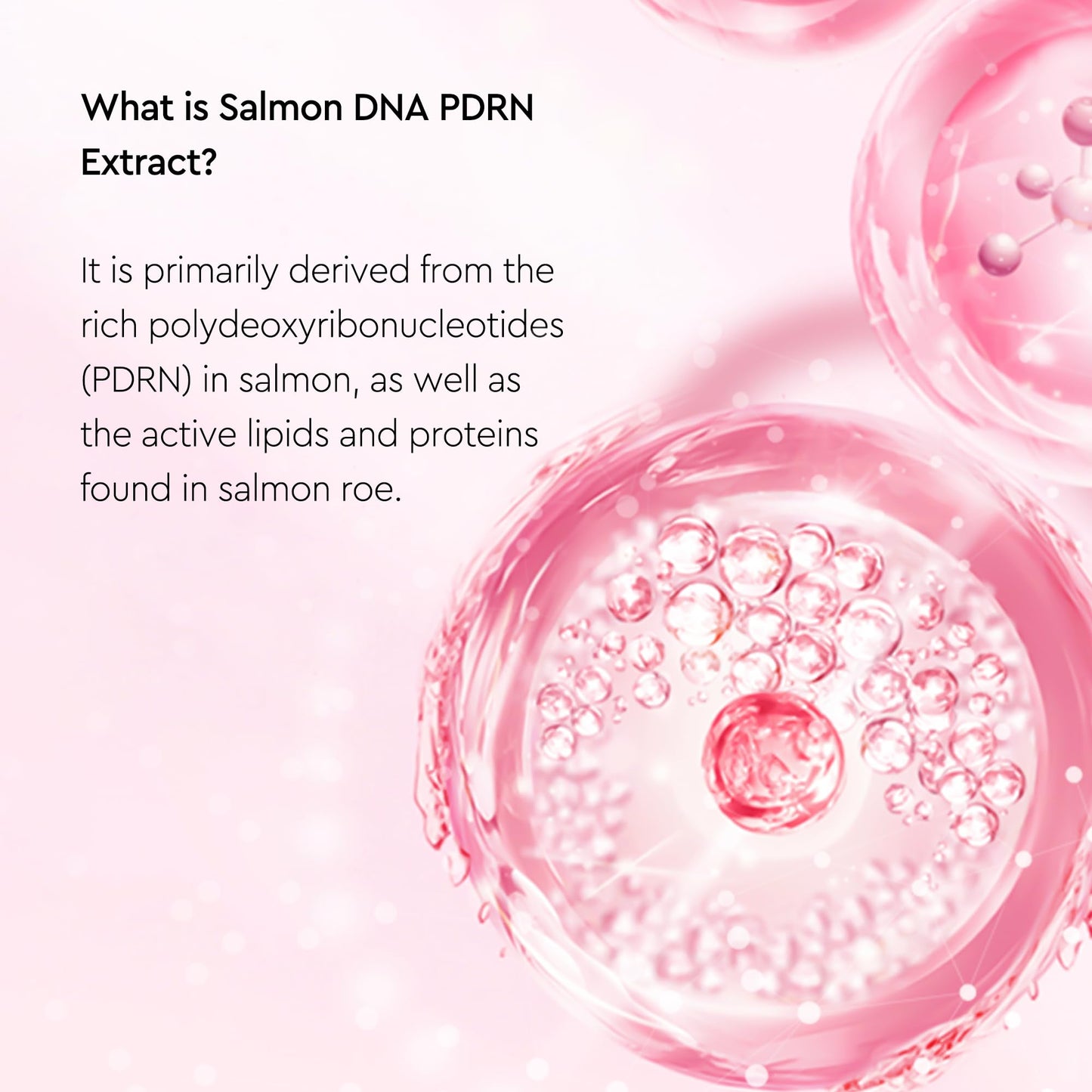 CubeSecret Salmon DNA PDRN Pink Peptide Eye Serum – Moisturizing Eye Treatment for Radiance, Elasticity & Even Tone | 30 ml