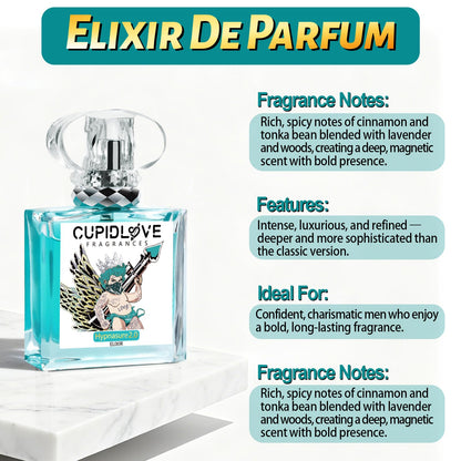 CUPIDLOVE Eau de Parfum for Men – Long-Lasting Pheromone Cologne (1.7 oz)