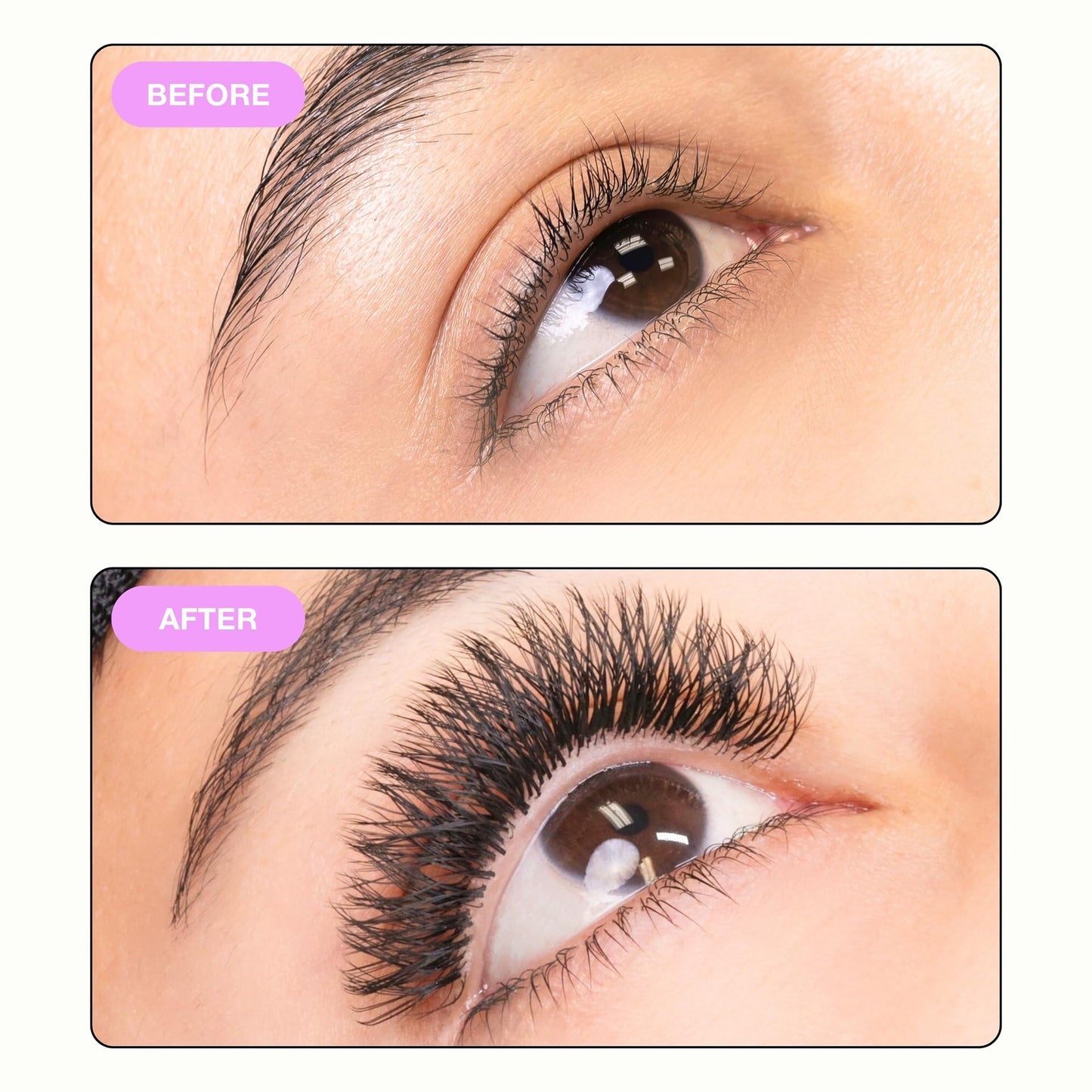 Curacoro YY Eyelashes Extensions – 2D Fans, 0.05D Curl, 13mm Length