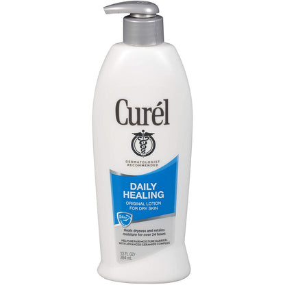 Curel Daily Healing Moisture Lotion Original Formula – 13 Fl Oz (Pack of 2)
