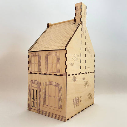Victorian Terraced House - Flatpack Model Kit