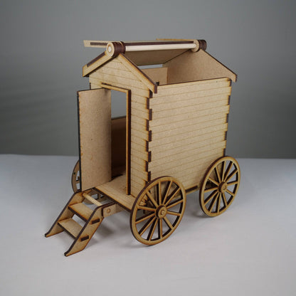 Bathing Hut - Flatpack Model Kit
