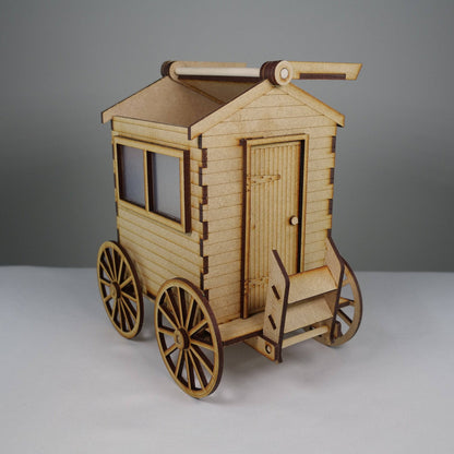 Bathing Hut - Flatpack Model Kit