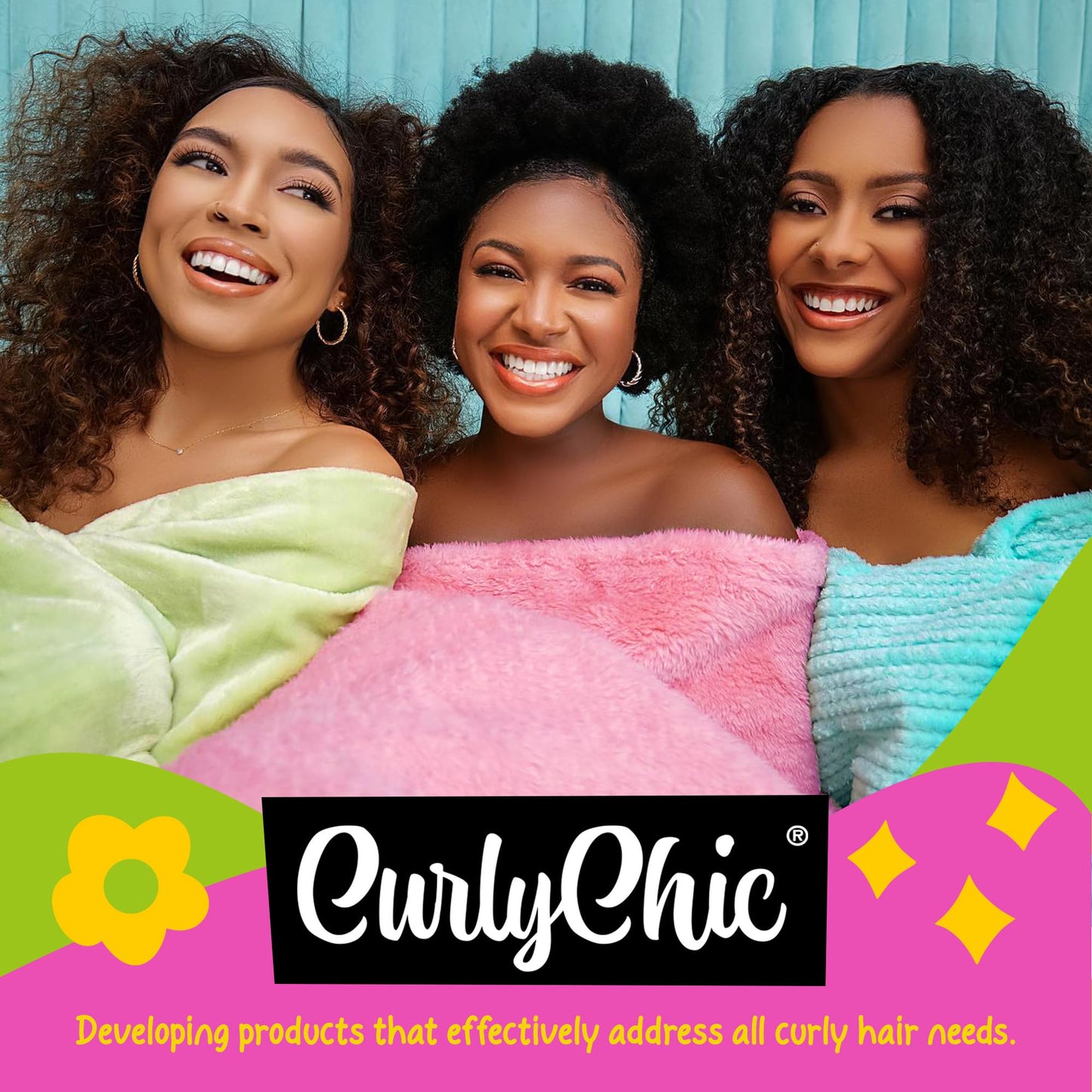 CurlyChic Your Defining Lotion – Curl Defining, Moisturizing & Styling Solution for Curly, Wavy & Coily Hair