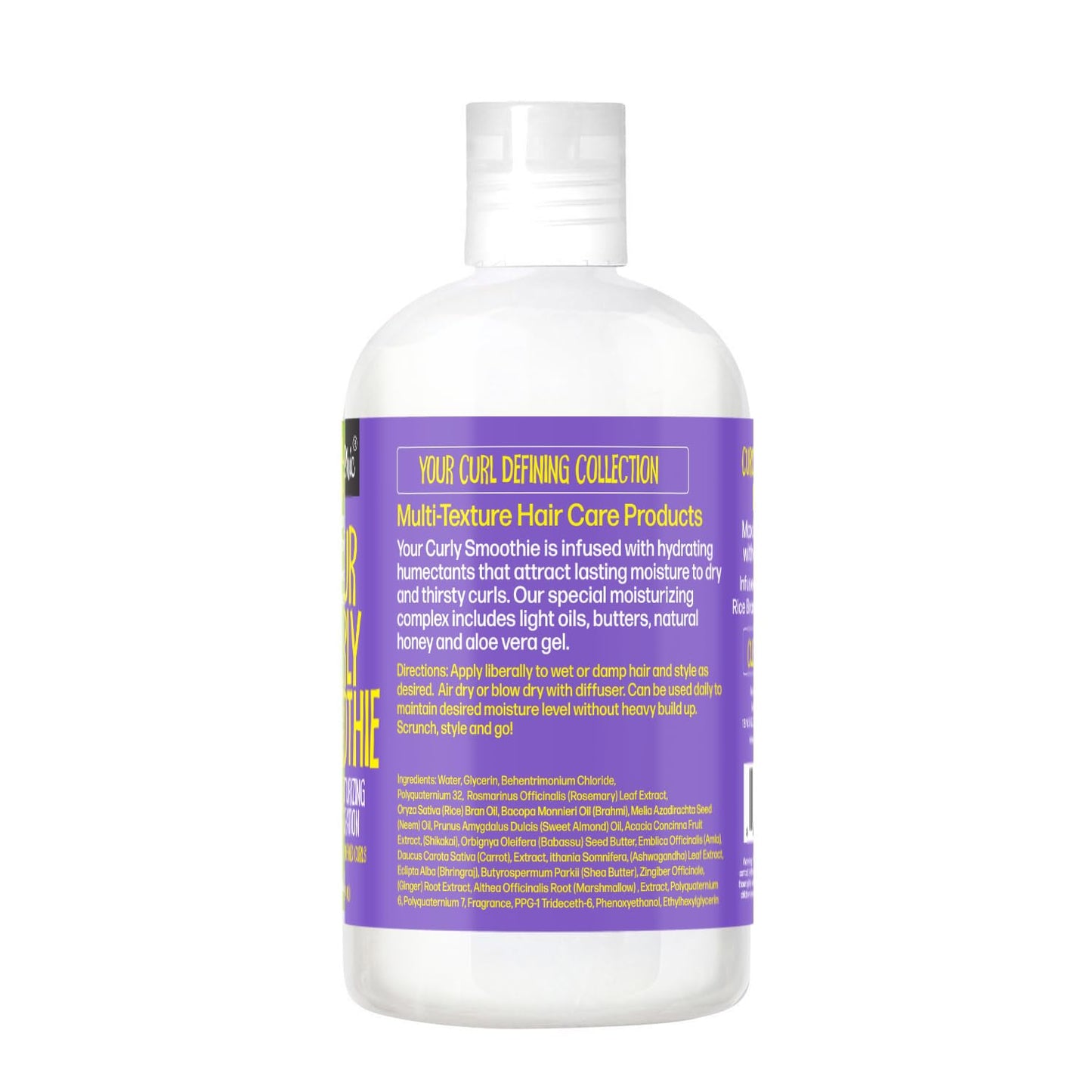 CurlyChic Your Curly Smoothie - Moisturizing Curl Creme for Defined, Healthy Curls