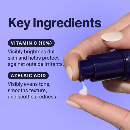 Curology Brightening Vitamin C Serum – Evens Skin Tone, Smooths Texture, Calms Redness (Milky Serum) – 1 fl oz