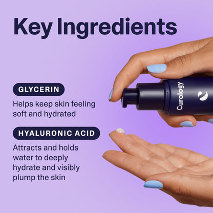 Curology Gel Face Moisturizer | Lightweight Hyaluronic Acid Daily Lotion for All Skin Types | 1.7 fl oz