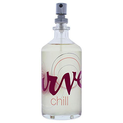 Curve Chill Eau de Toilette for Women – 3.4 oz | Fresh, Casual Scent by Curve