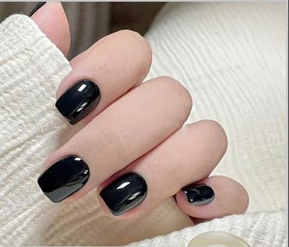 CurvLife Gel French Tip Press-On Nails – Natural Fit & All-Day Wear, Reusable Kit