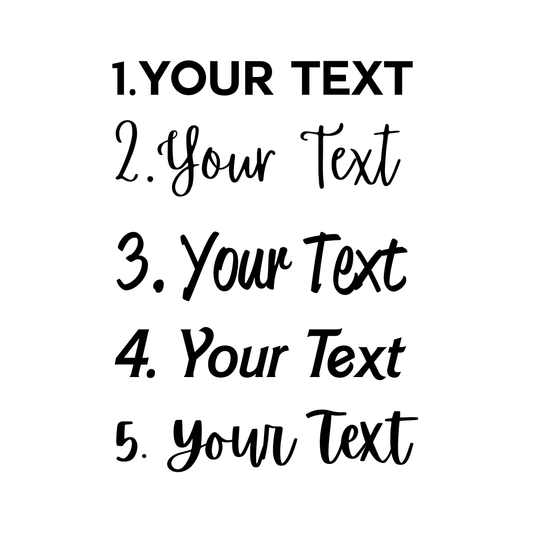 Custom Labels – Any Text, Any Font, Any Size for Your Labelling Dreams! ✨📦