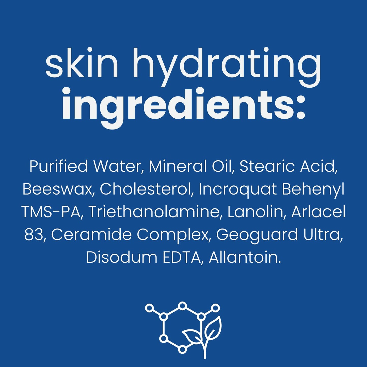 Cutemol CM Emollient Cream – Ceramides & Beeswax for Dry Skin (2.75 oz)